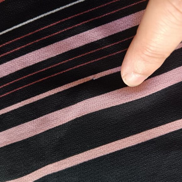 New York City Design Co. Asymmetric 3/4 Sleeve Artsy Top Stretch Office Vintage - Picture 9 of 9